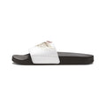 Youth Slide Sandals — "Happy Birthday" Feather Wings Design