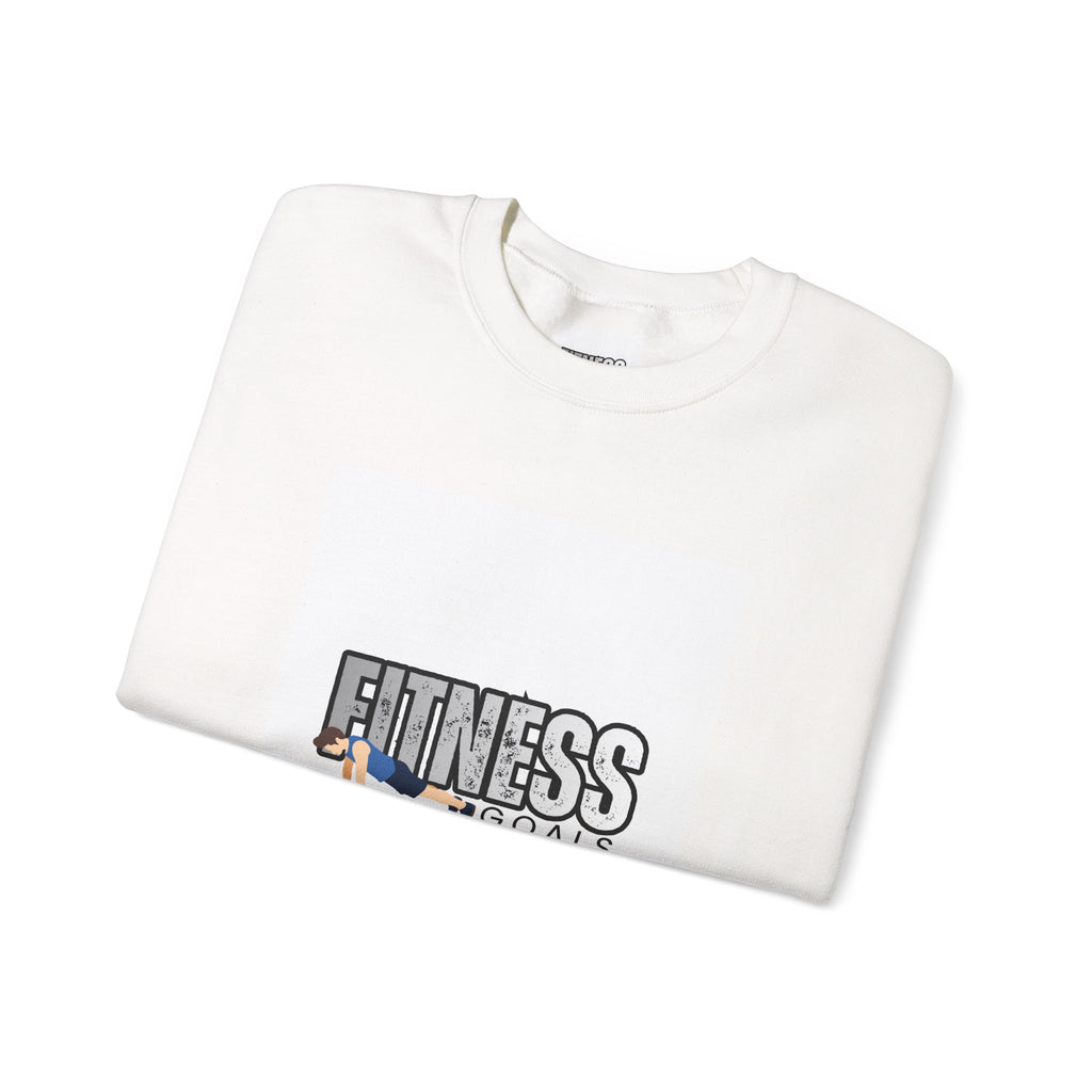 Fitness Goals dumbbell graphic Sweatshirt | Pain is Temporary Pride is Forever