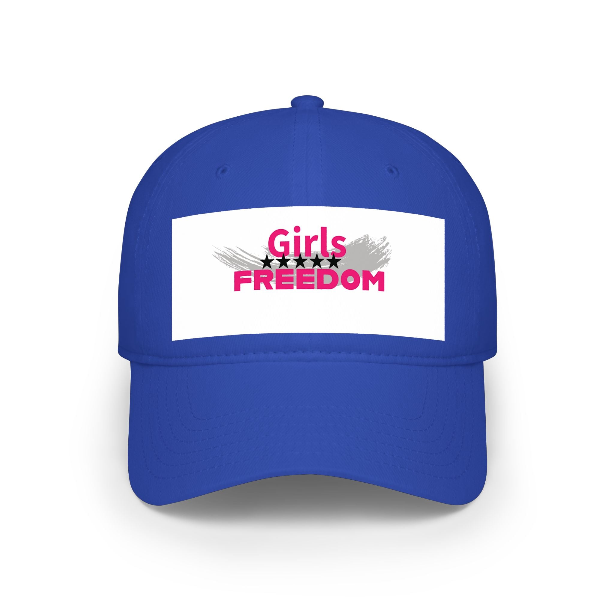Girls Freedom Red Baseball Cap — Bold, Fearless & Unstoppable ❤️‍🔥