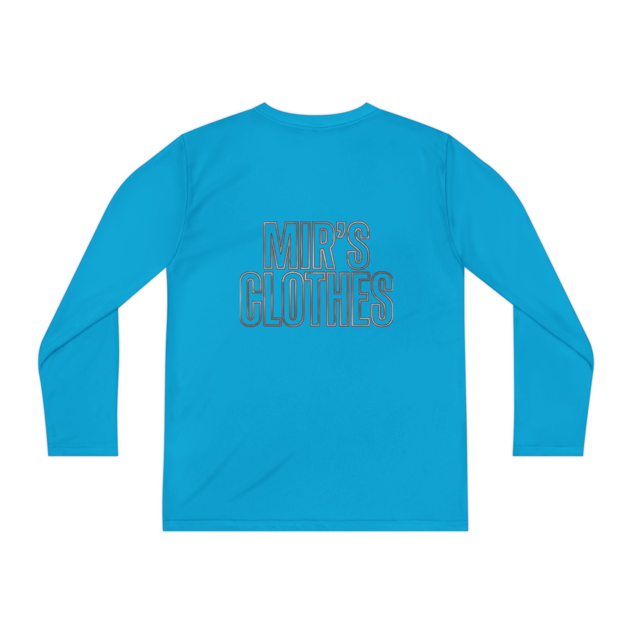 Youth Long Sleeve Tee — 'MIR'S CLOTHES' Athletic Graphic Top