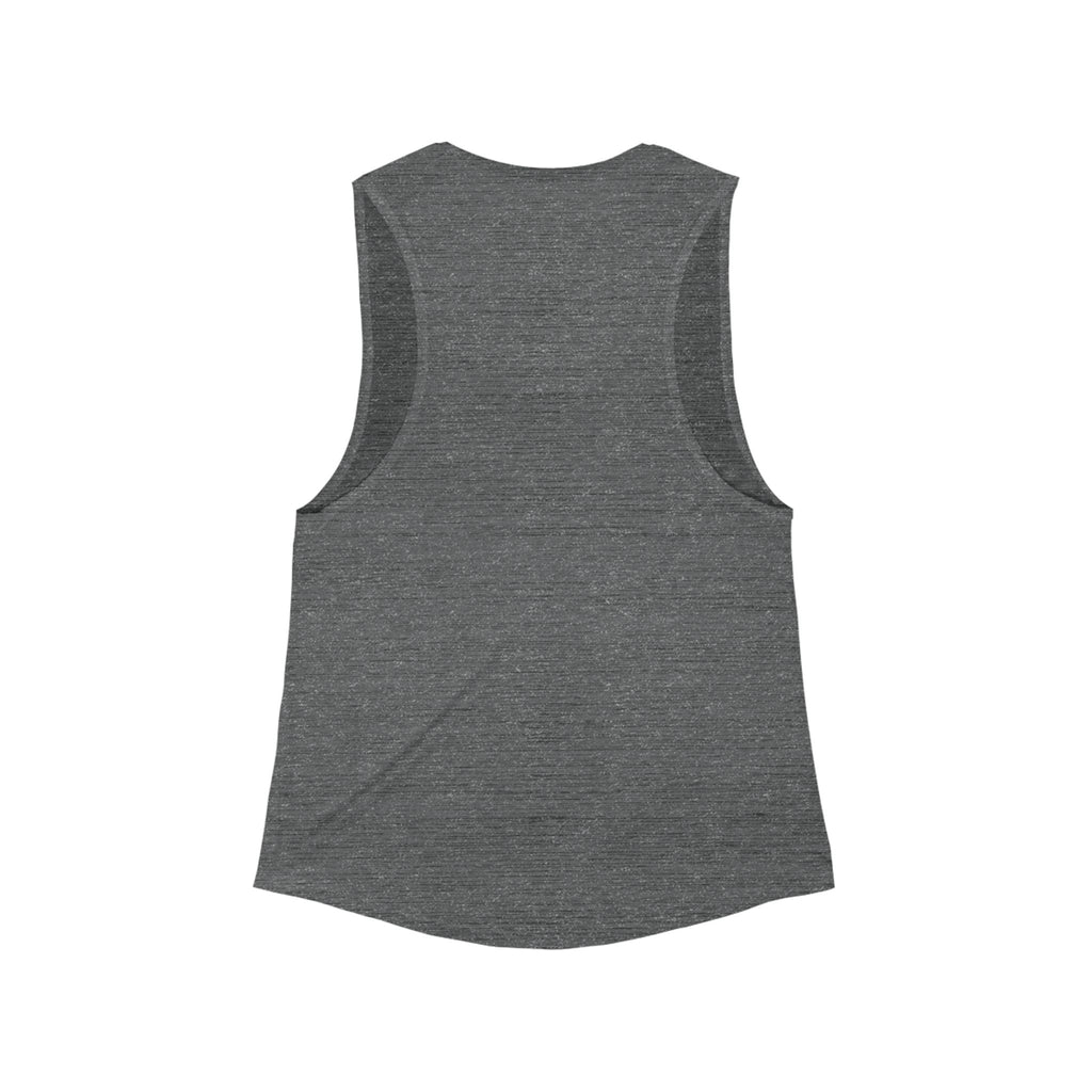 Women's Black Muscle Tank with Pink Dollar Sign Chest Graphic – Casual Streetwear Top