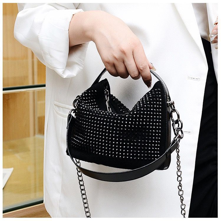 Moon Stone Luxury Handbag & Crossbody – Premium Shine | Elegant Party Wear Bag ✨