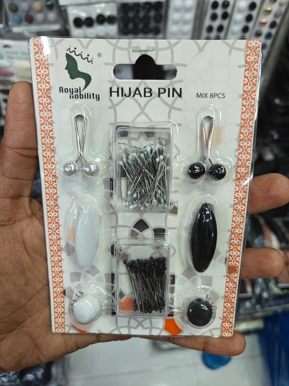 Hijab Combo with Pin — Complete Styling Set