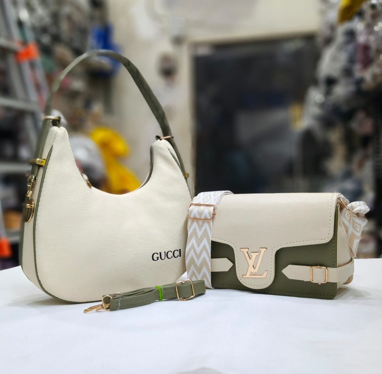 🔥 New Arrival! 2 Pcs Combo Set — Handy Bag + Lady Crossbody Sling Bag