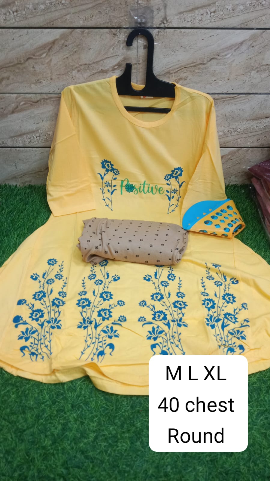 DNk Night Dress – Round Neck (With 3XL Tag)